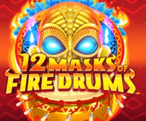 12 Masks of Fire Drums